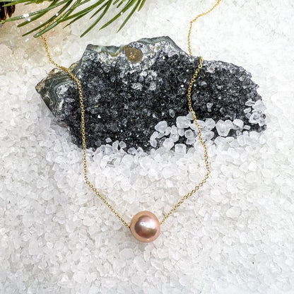 Floating Pearl Necklace