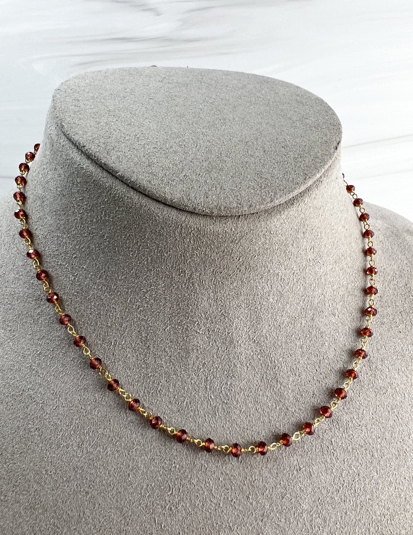 Garnet Necklace