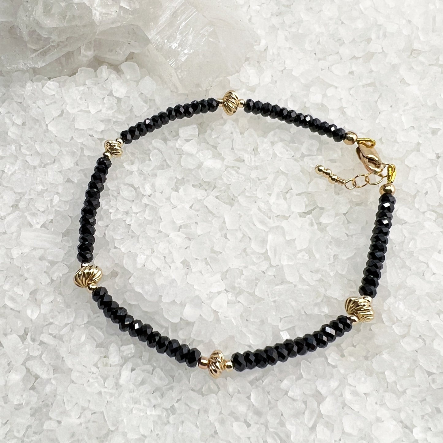 Black Spinel Bracelets