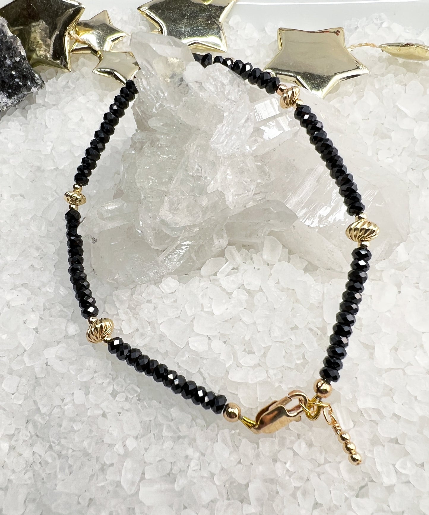 Black Spinel Bracelets