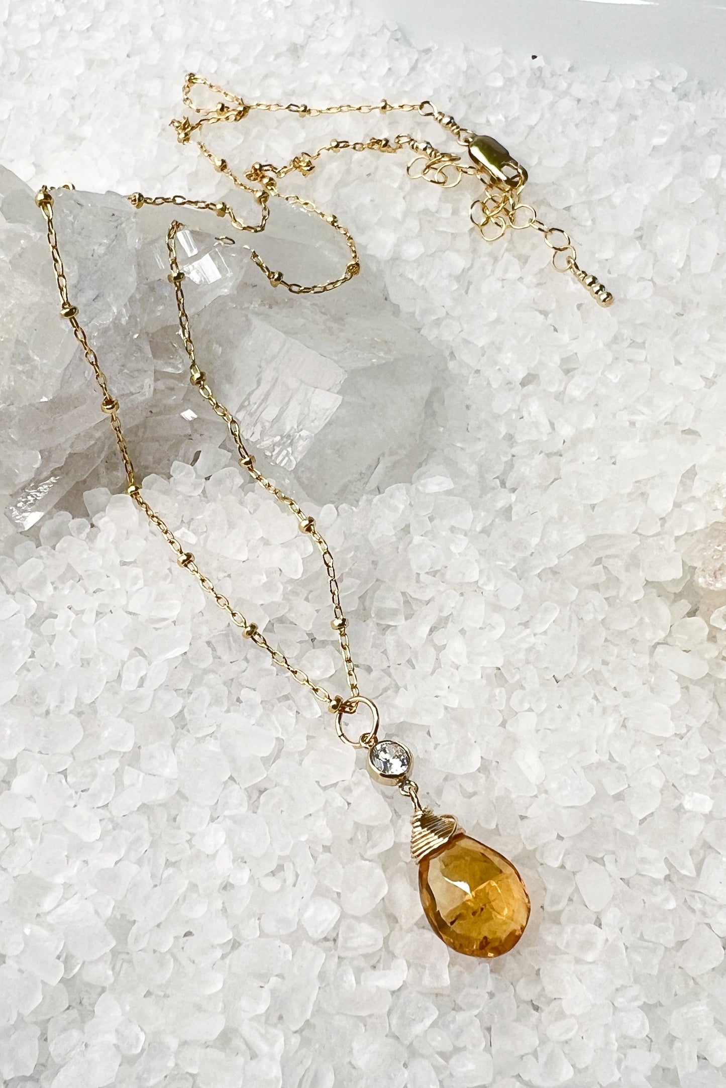 Imperial Topaz Necklace