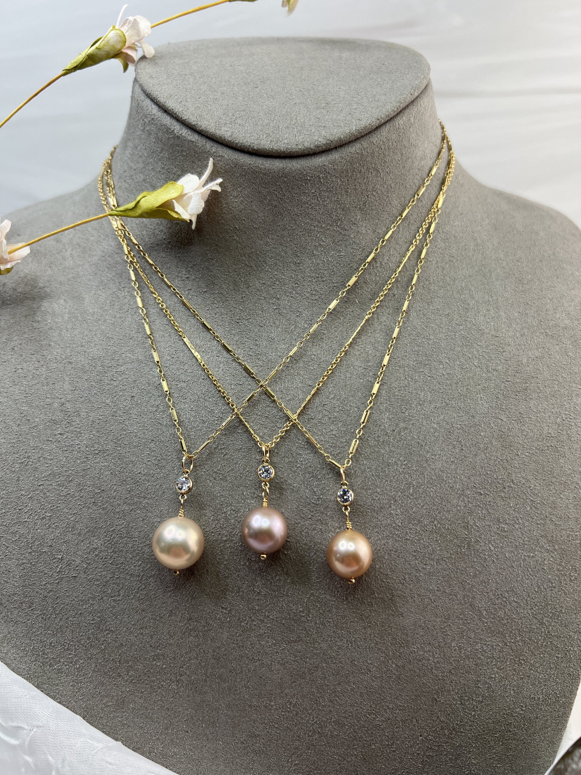 Edison Pearl Necklaces