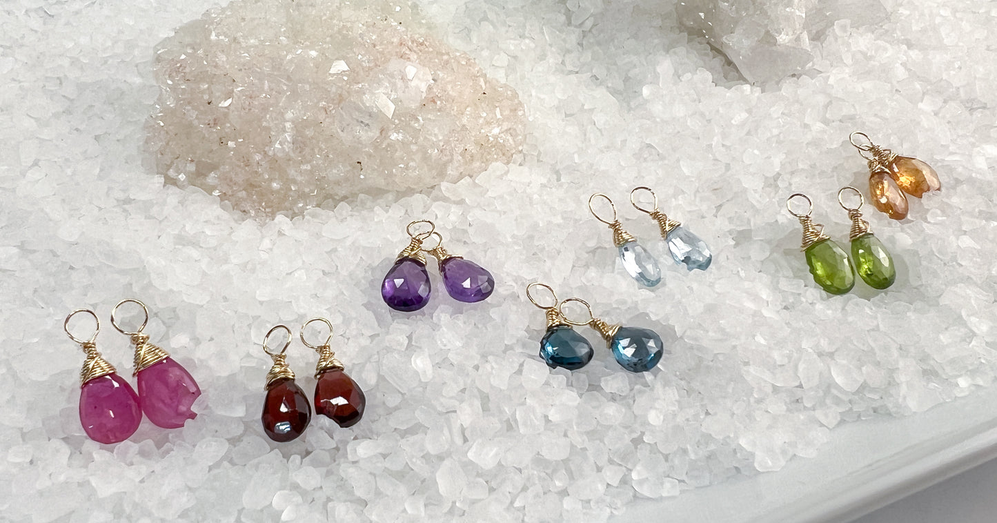 Gemstone Earring Drops