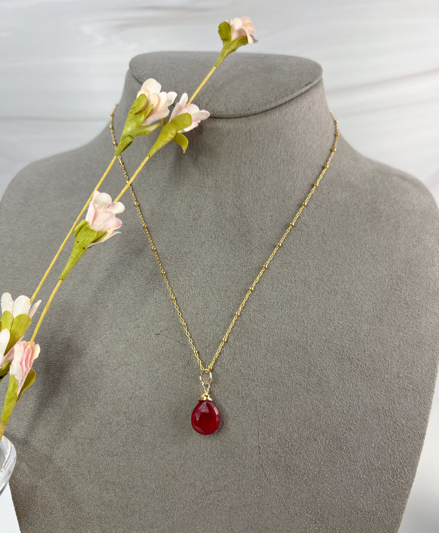 Ruby Necklace