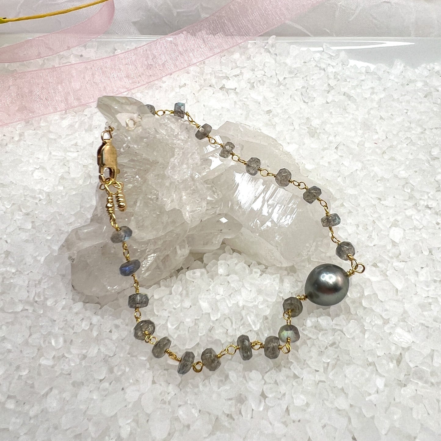Tahitian Pearl and Gemstone Bracelets