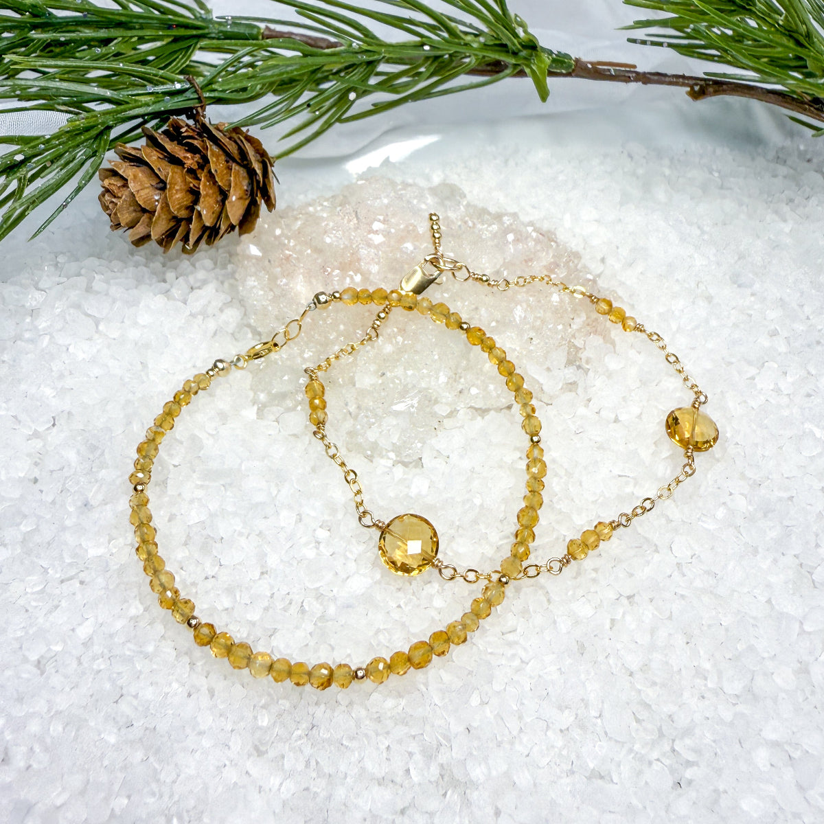 Citrine Bracelets – November Birthstone Jewelry