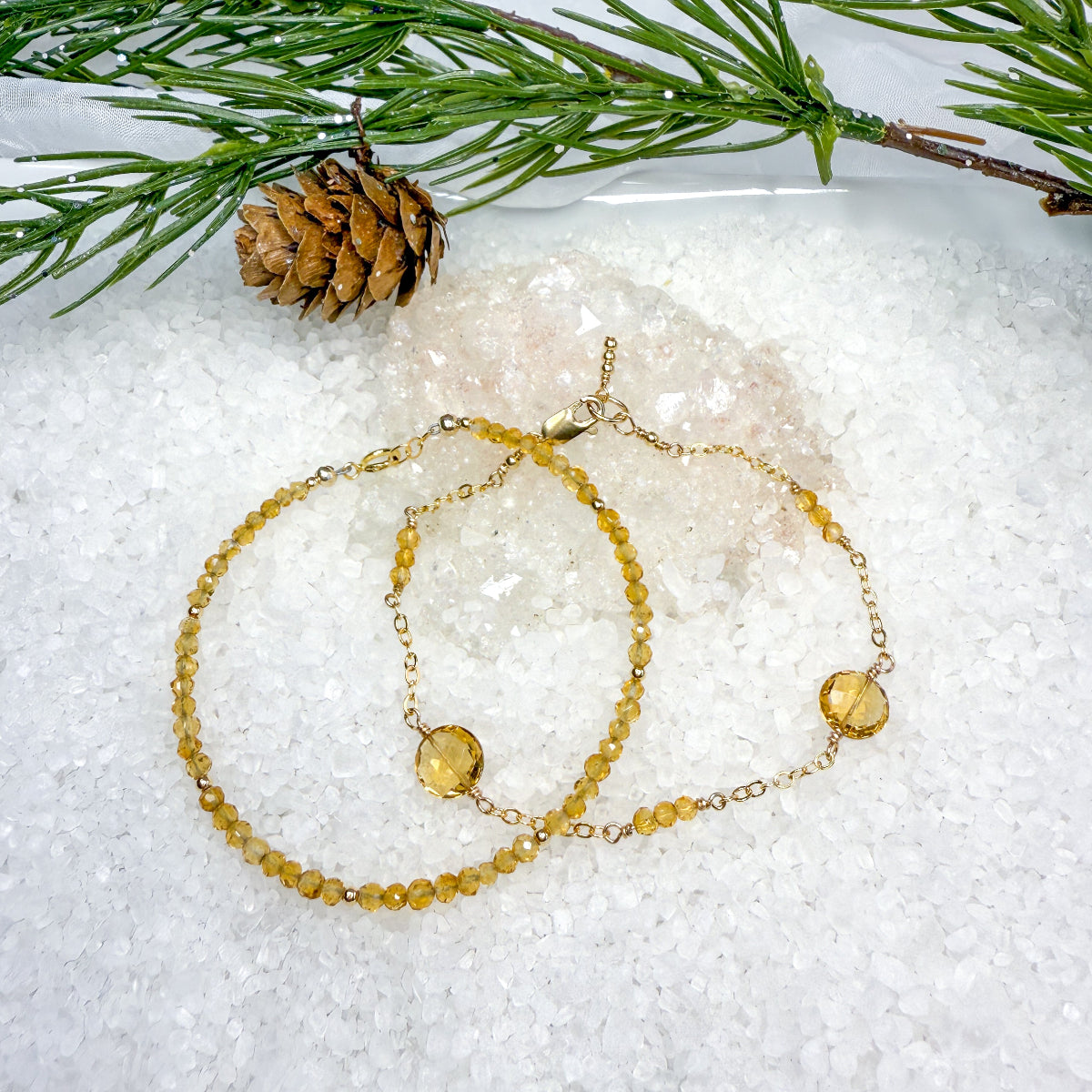 Citrine Bracelets – November Birthstone Jewelry