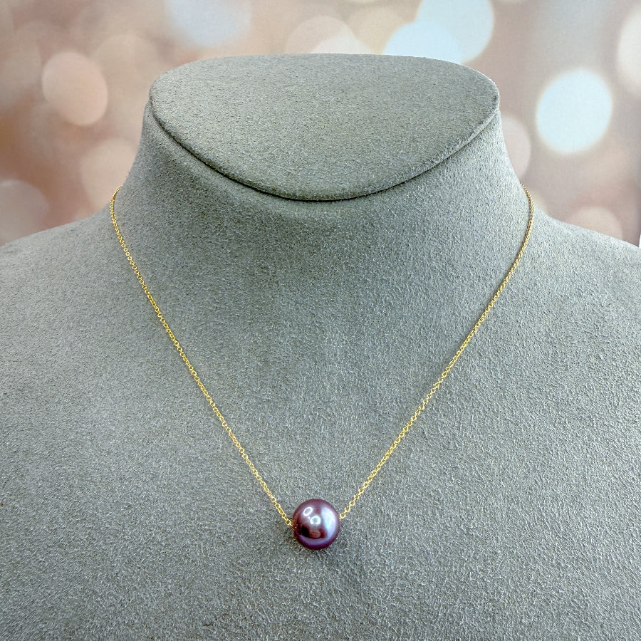 Floating Edison Pearl Necklace