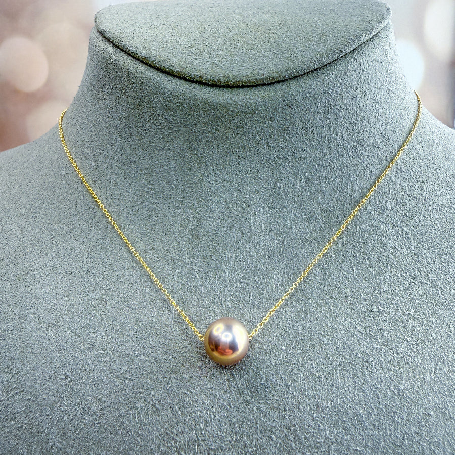Floating Edison Pearl Necklace