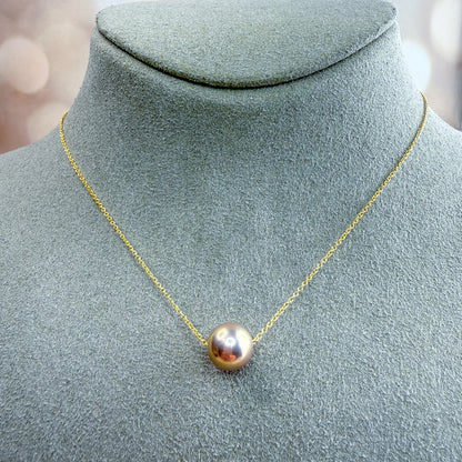 Floating Edison Pearl Necklace