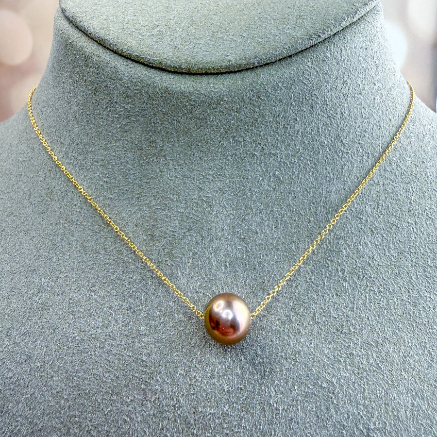 Floating Edison Pearl Necklace
