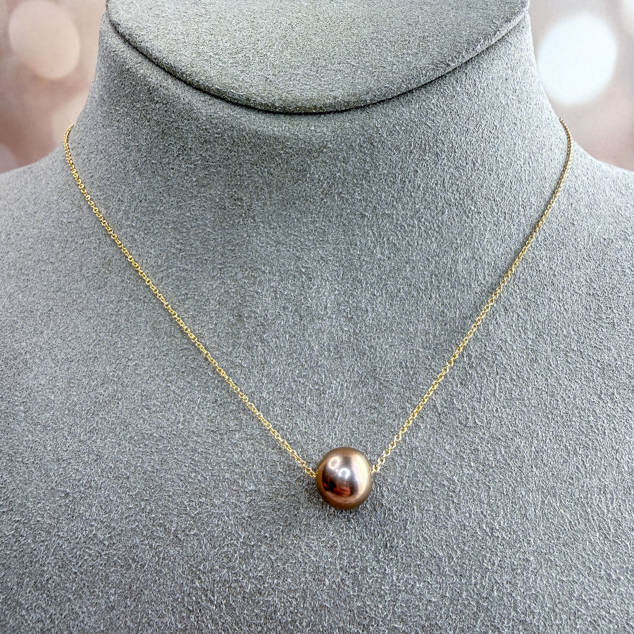 Floating Edison Pearl Necklace
