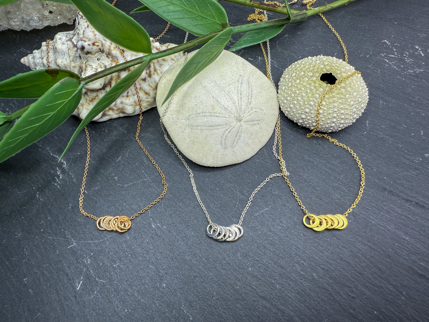 Floating Rings Necklace
