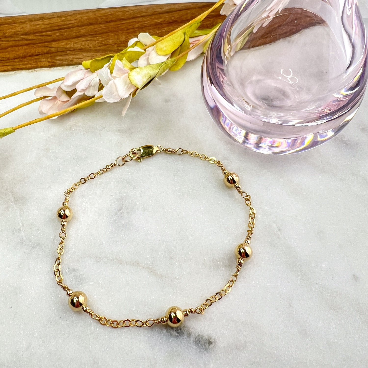 Gold filled bracelets