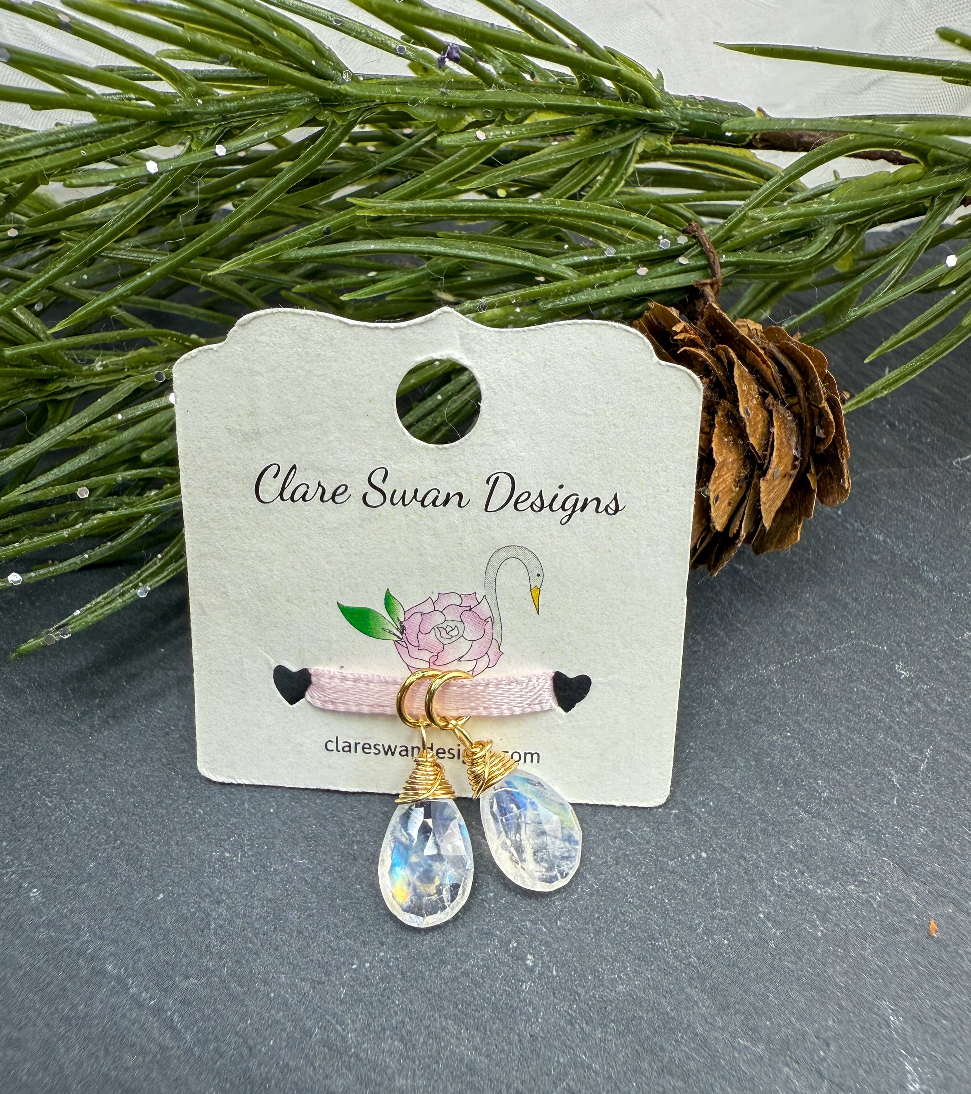 Gemstone Earring Charms