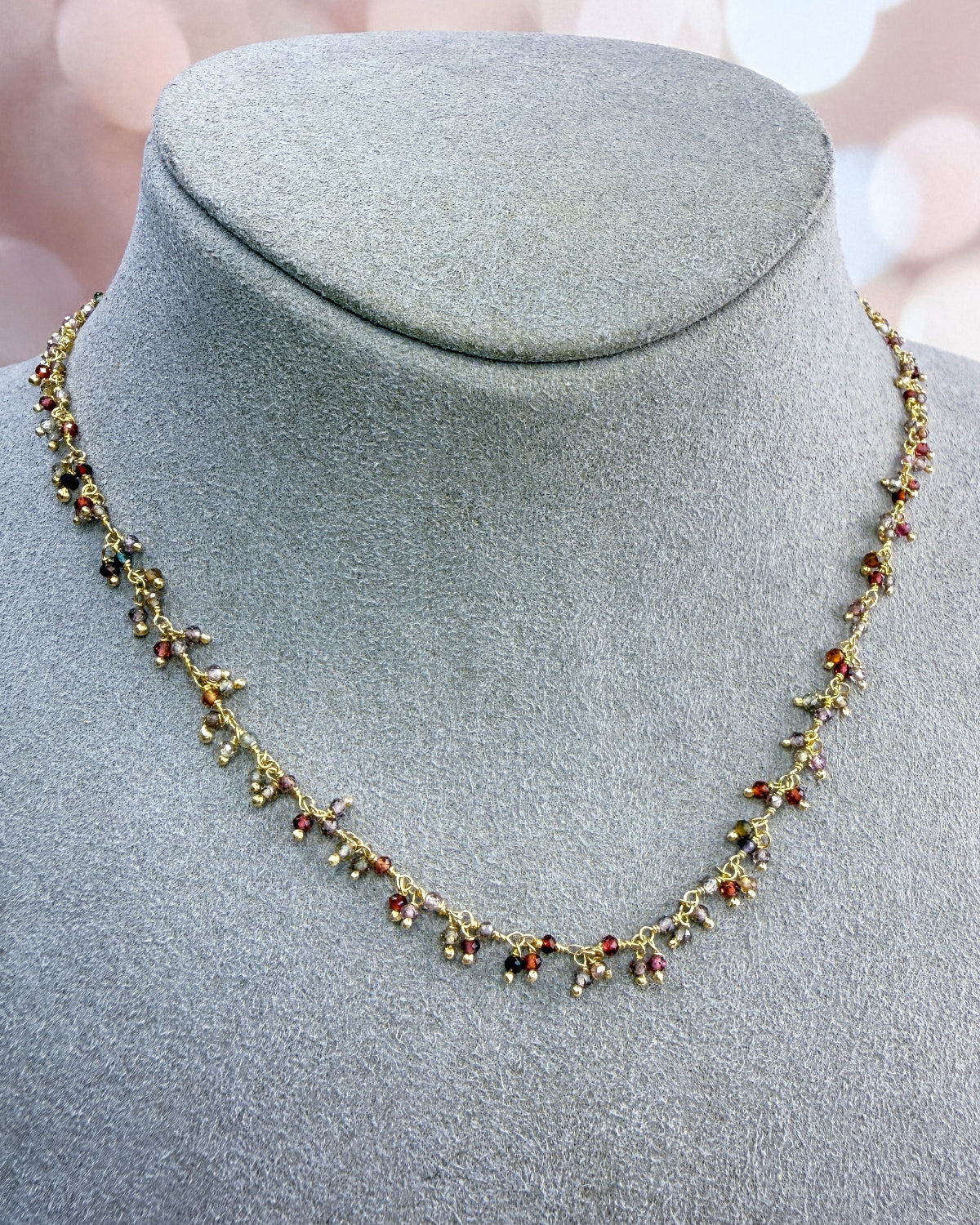 Sapphire Dangle necklace