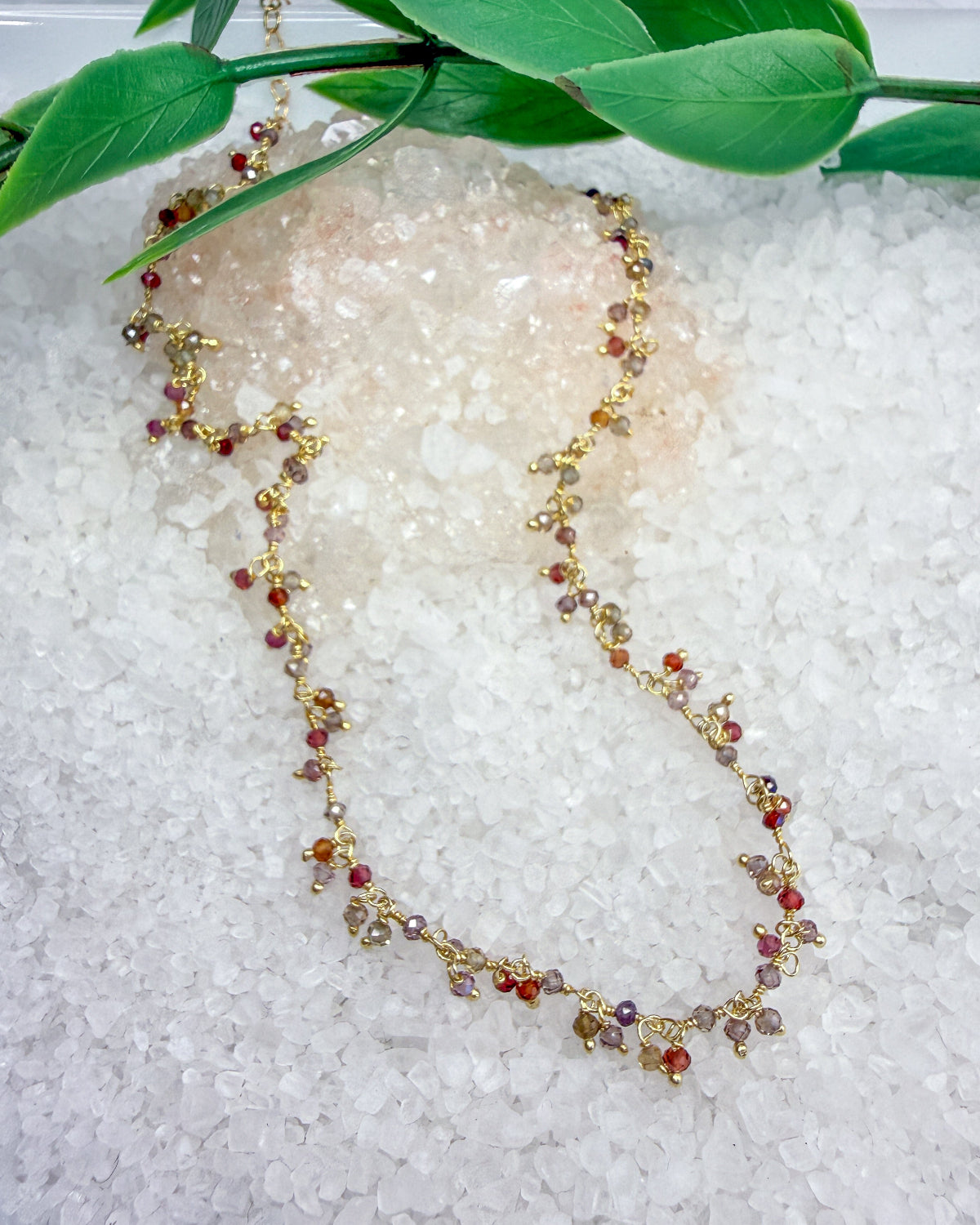 Sapphire Dangle Necklace