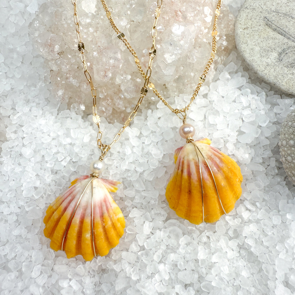 Sunrise Shell Necklace