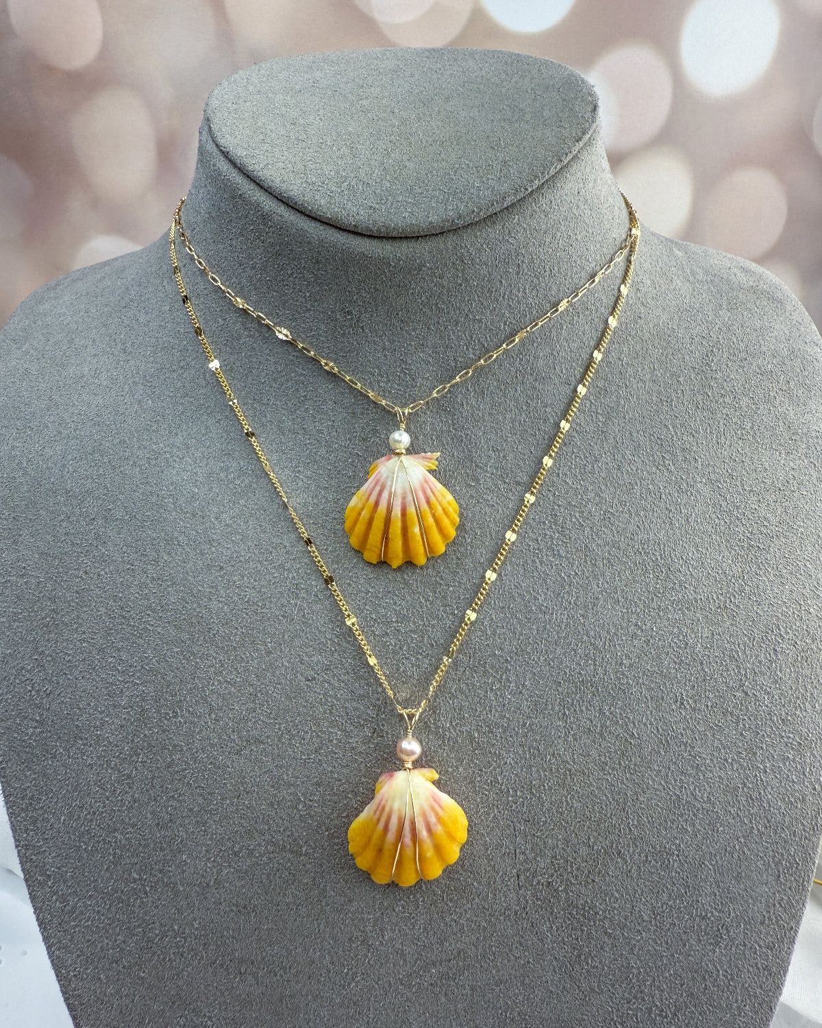 Sunrise Shell Necklace