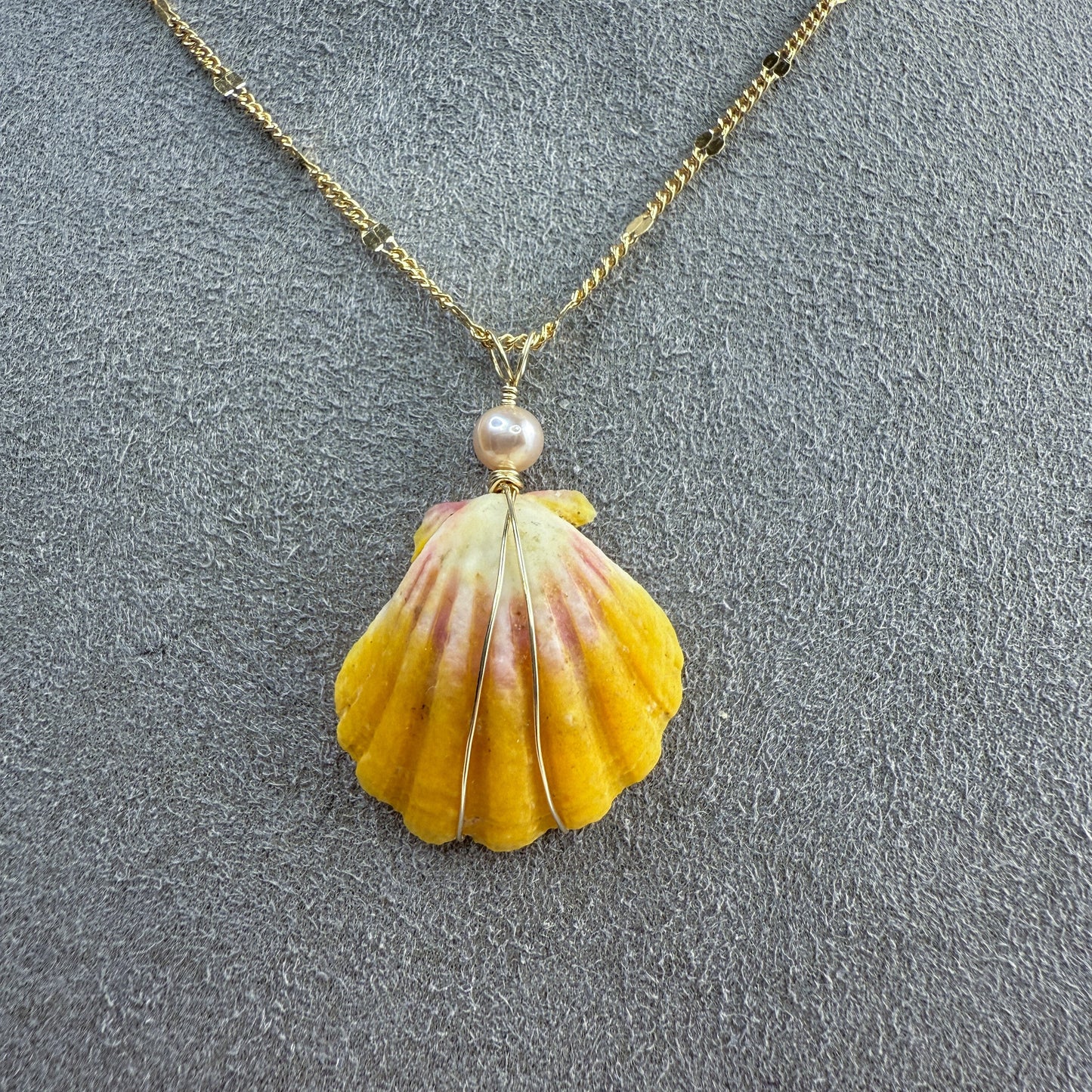 Sunrise Shell Necklace