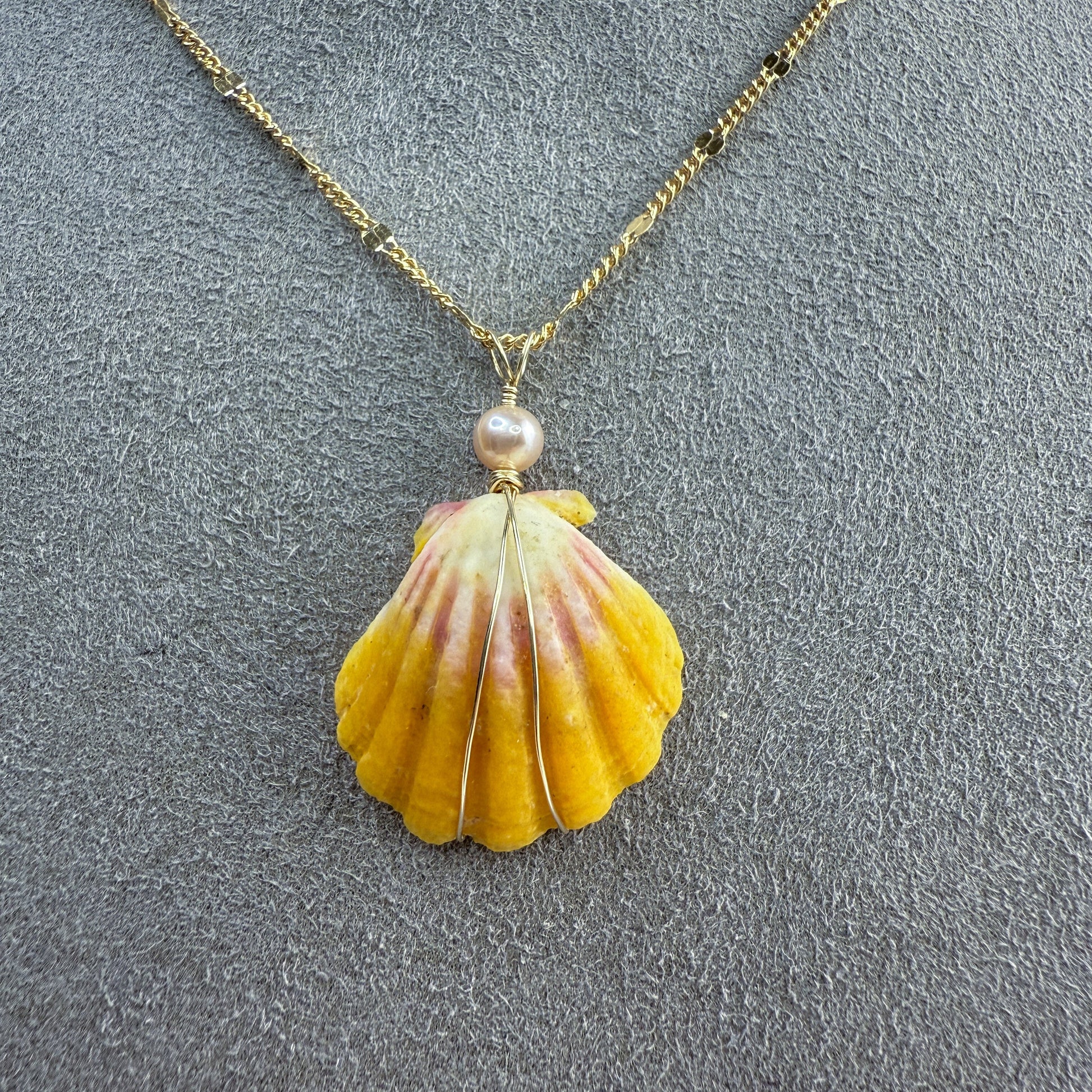 Sunrise Shell Necklace