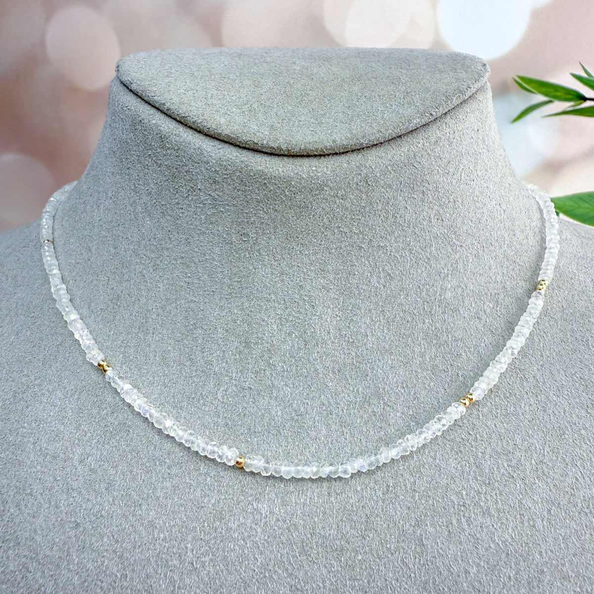 Moonstone Gemstone Necklace