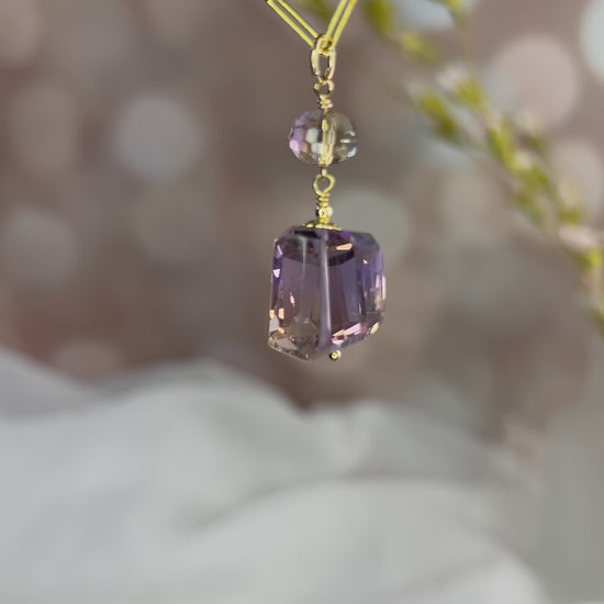 Ametrine Nugget Necklace
