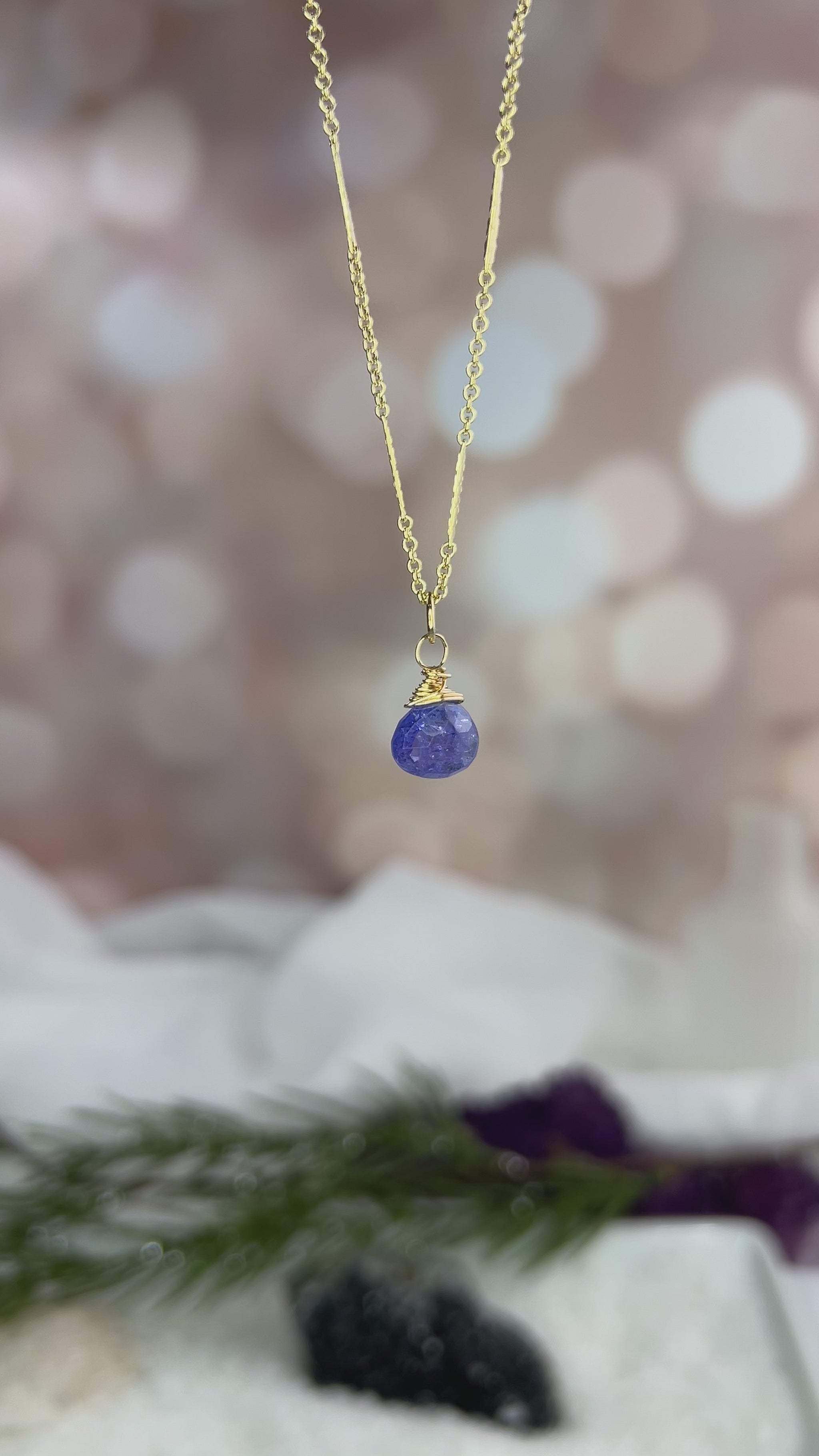 Tanzanite Necklace