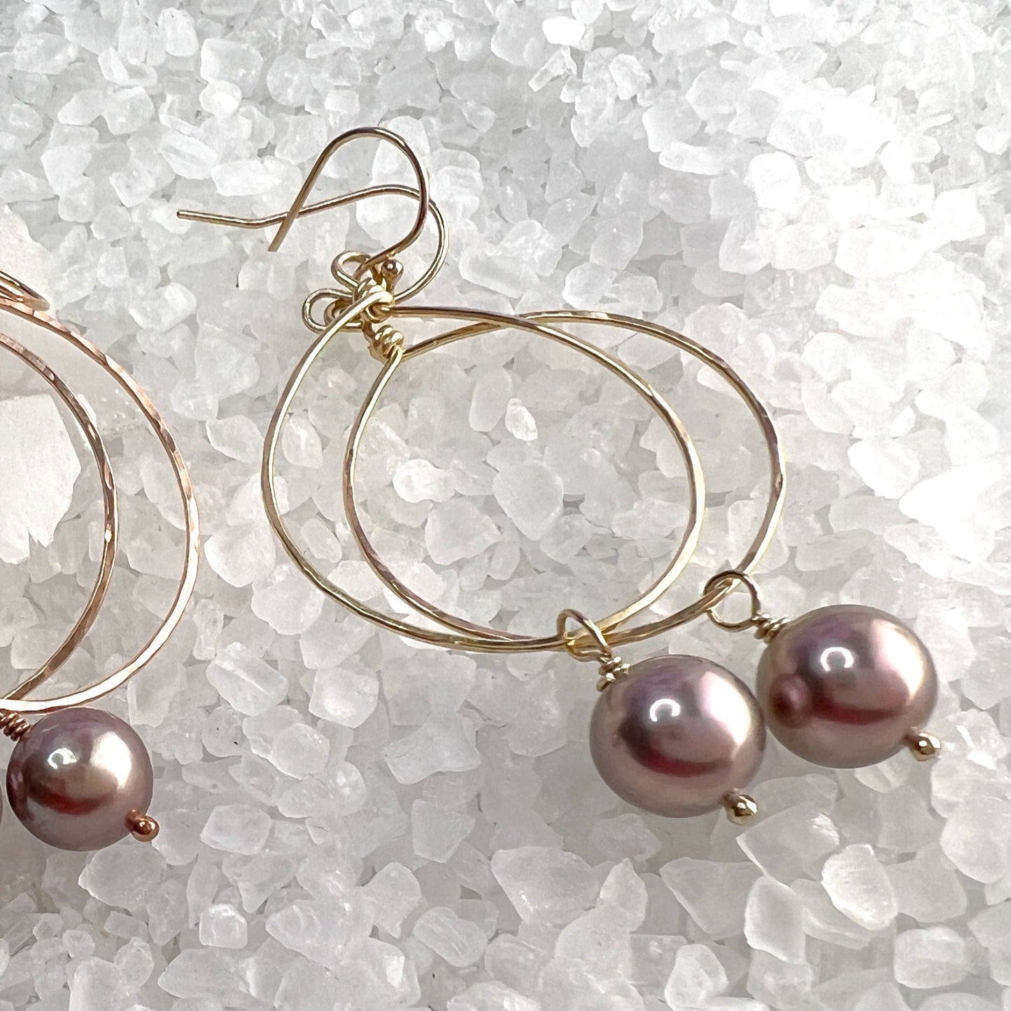 Edison Pearl Hoop Earrings