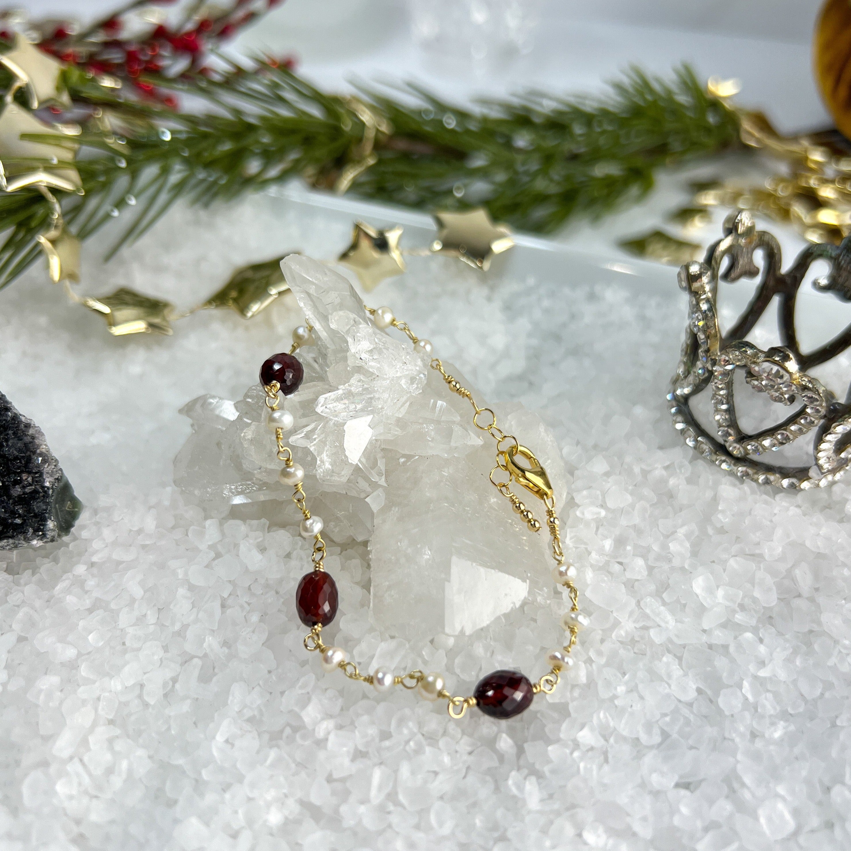 Art Deco Crystal Necklace N1616 | Sweet Romance – Sweet Romance Jewelry