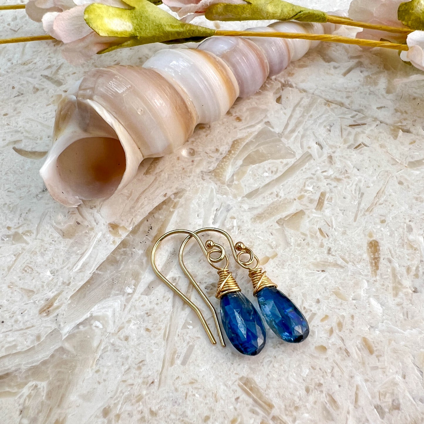 Kyanite Drop Earrings