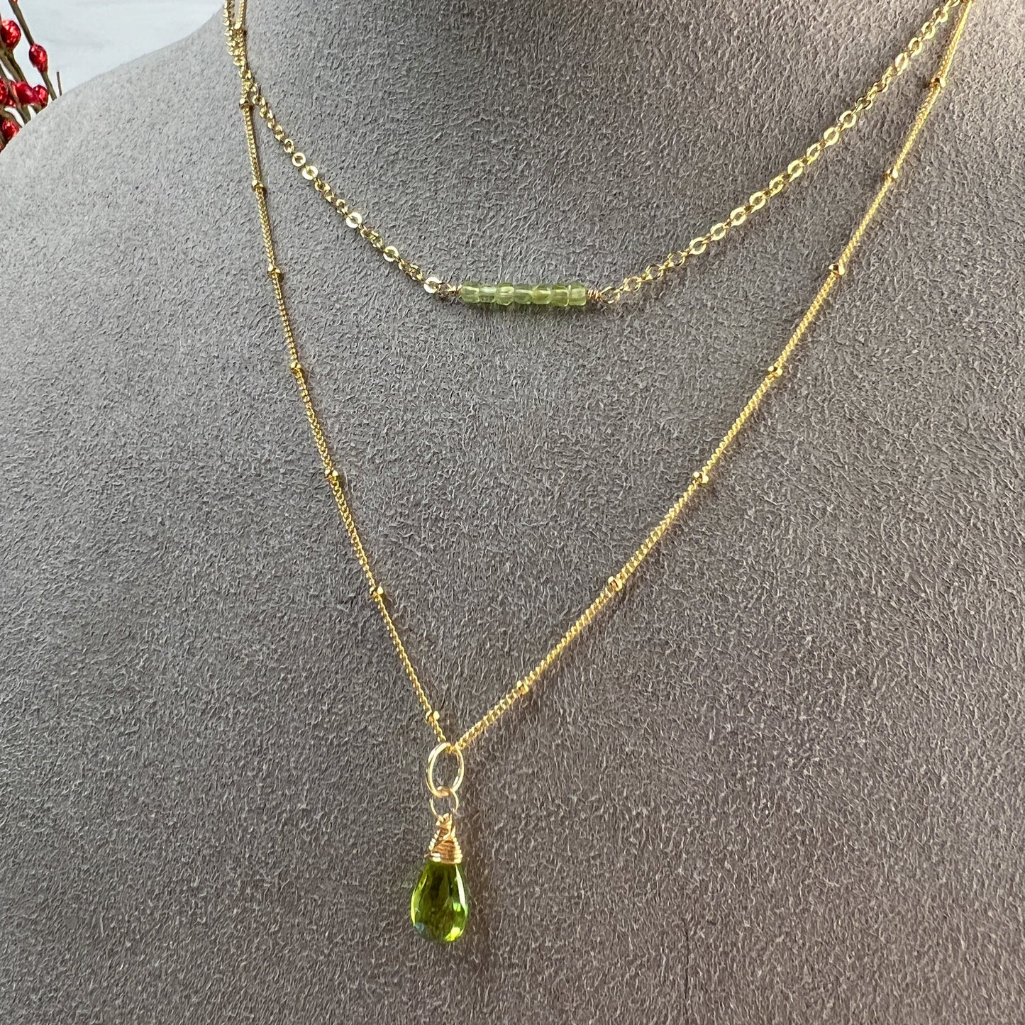 Peridot Necklace