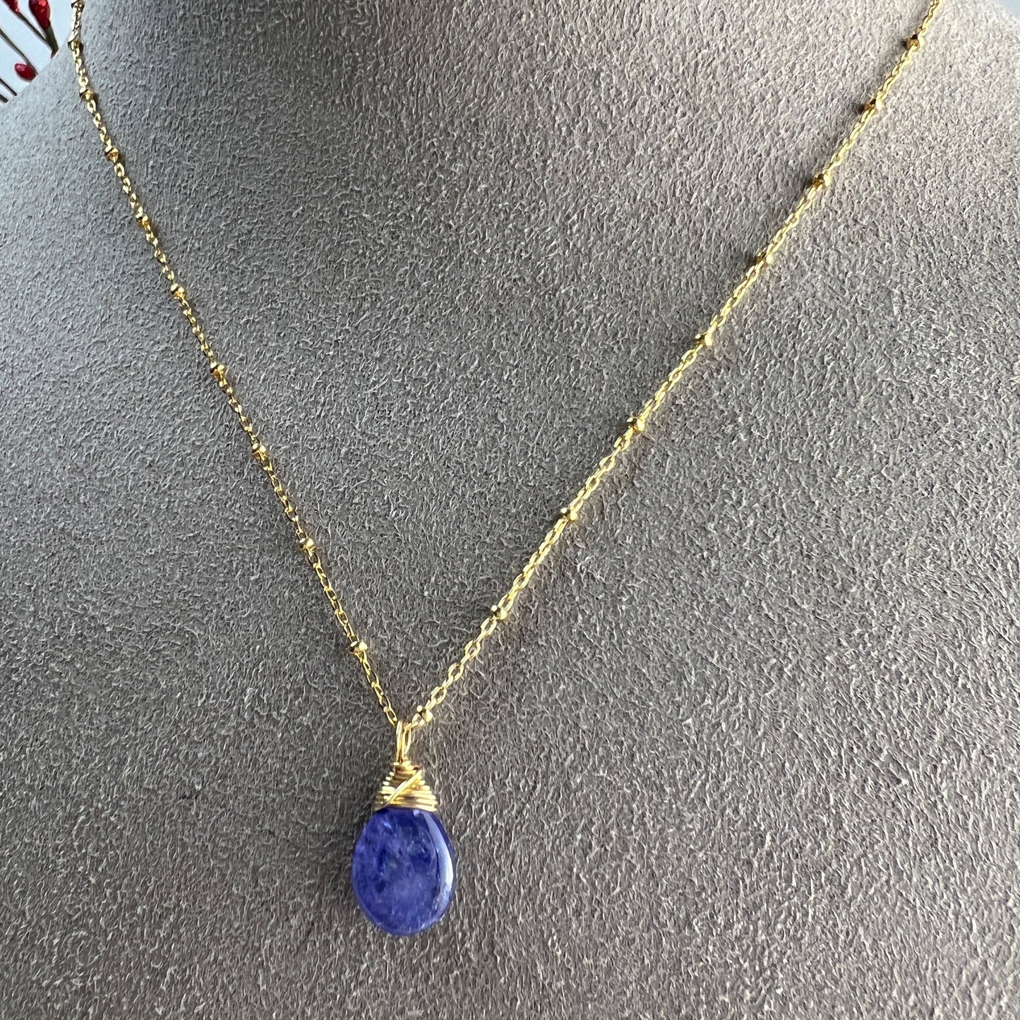 Tanzanite Pendant Necklace