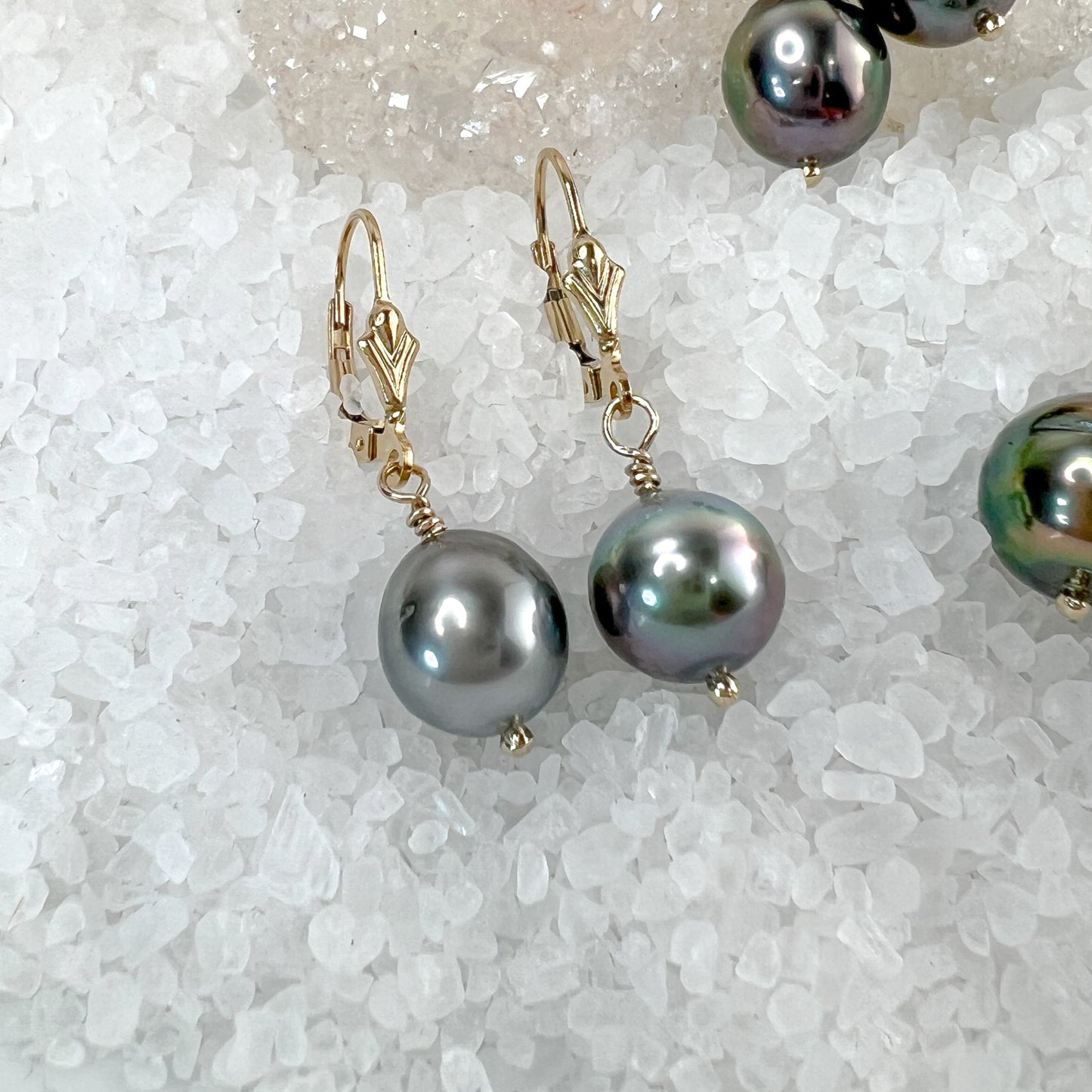 Tahitian Pearl Earrings