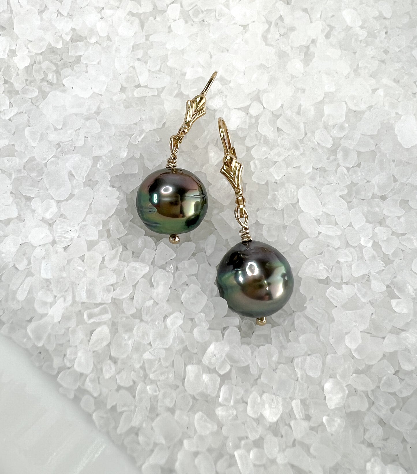 Tahitian Pearl Earrings