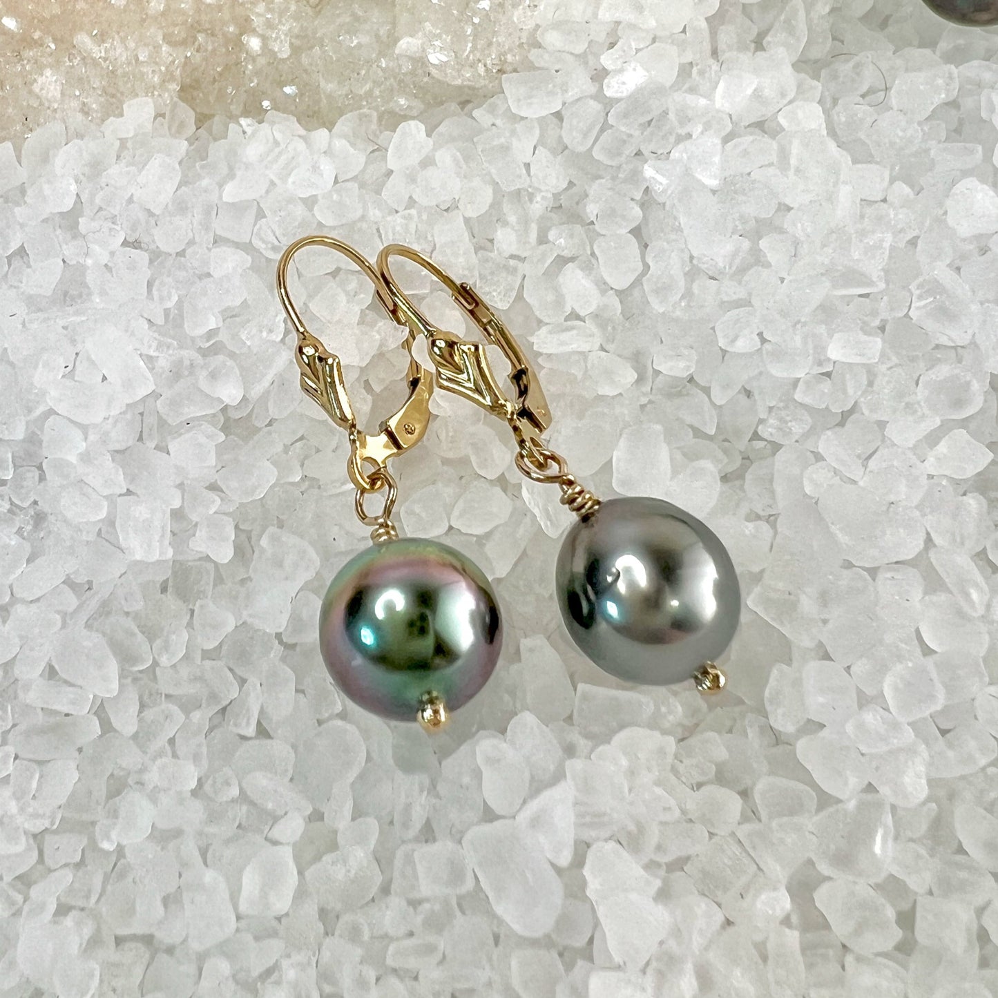 Tahitian Pearl Earrings