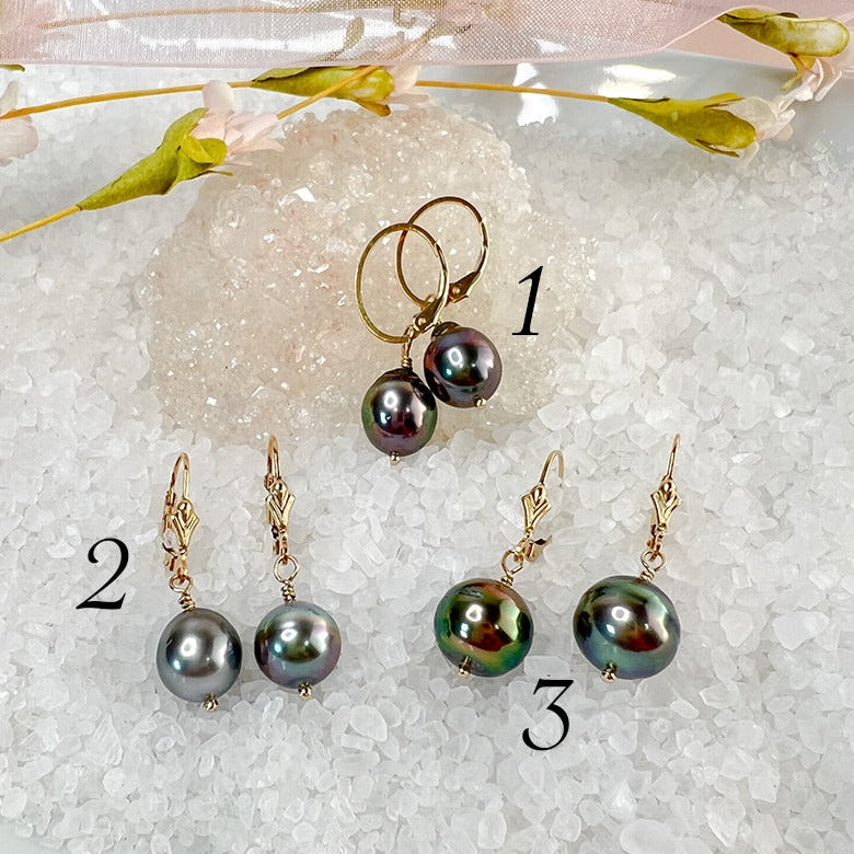 Tahitian Pearl Earrings