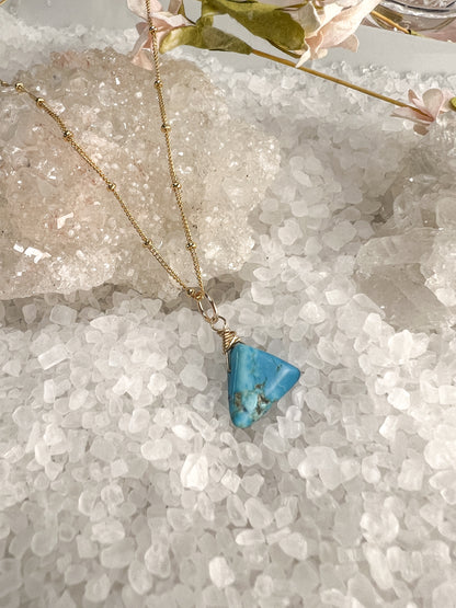 Turquoise Nugget Necklace