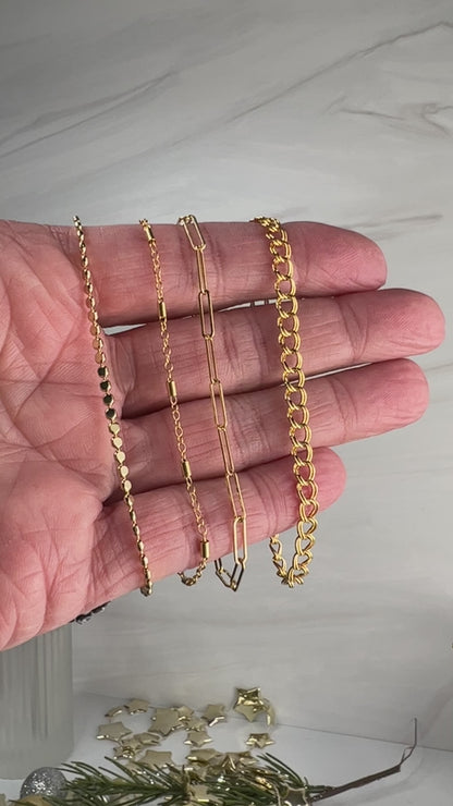 Gold Filled Link Bracelets