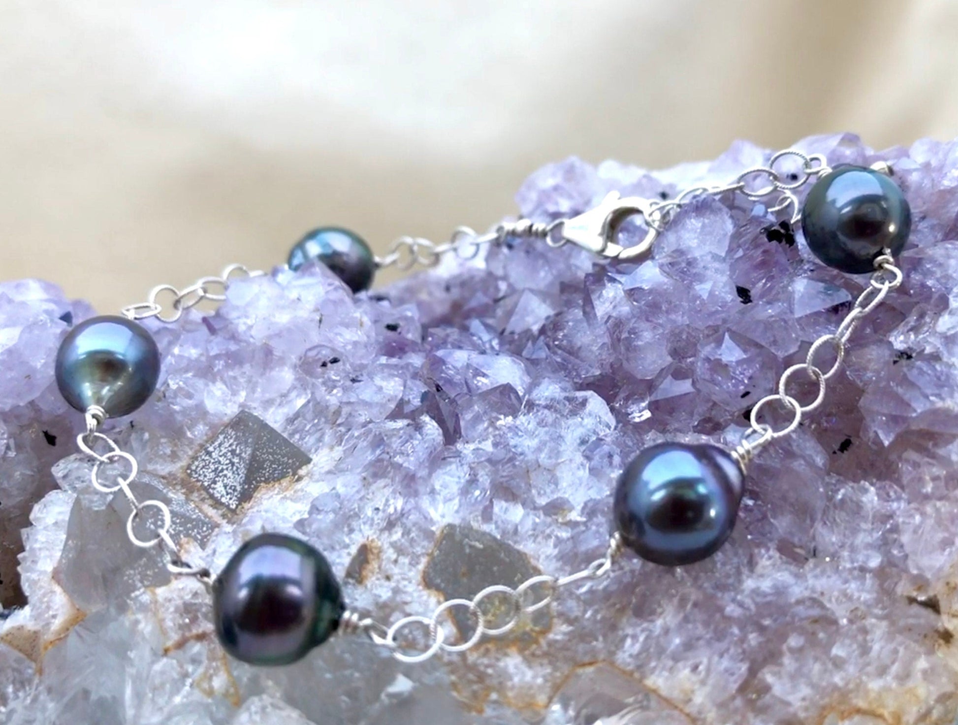 Tahitian Pearl Bracelet, Perle de Tahiti Bracelet