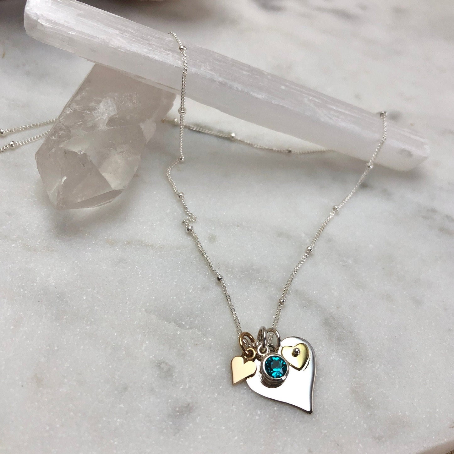 Birthstone Necklace for Mom