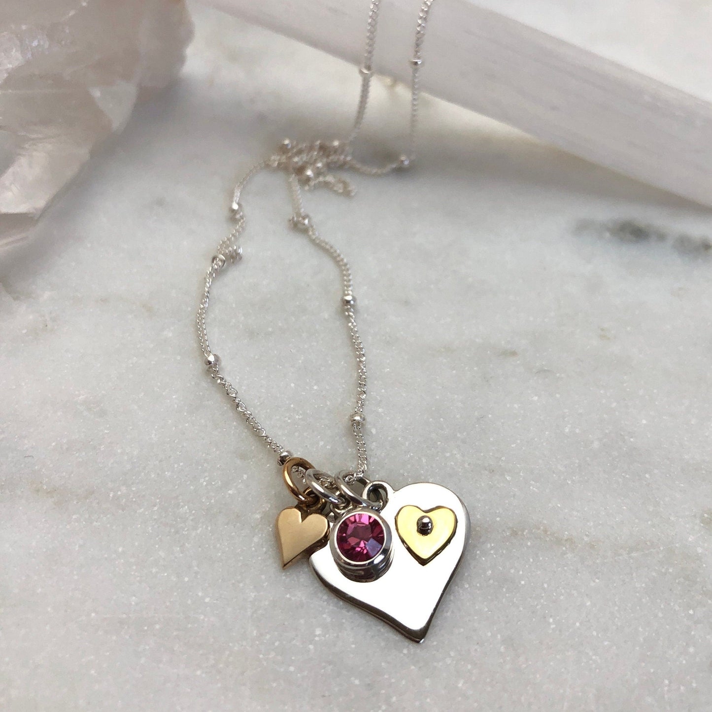 Birthstone Necklace for Mom