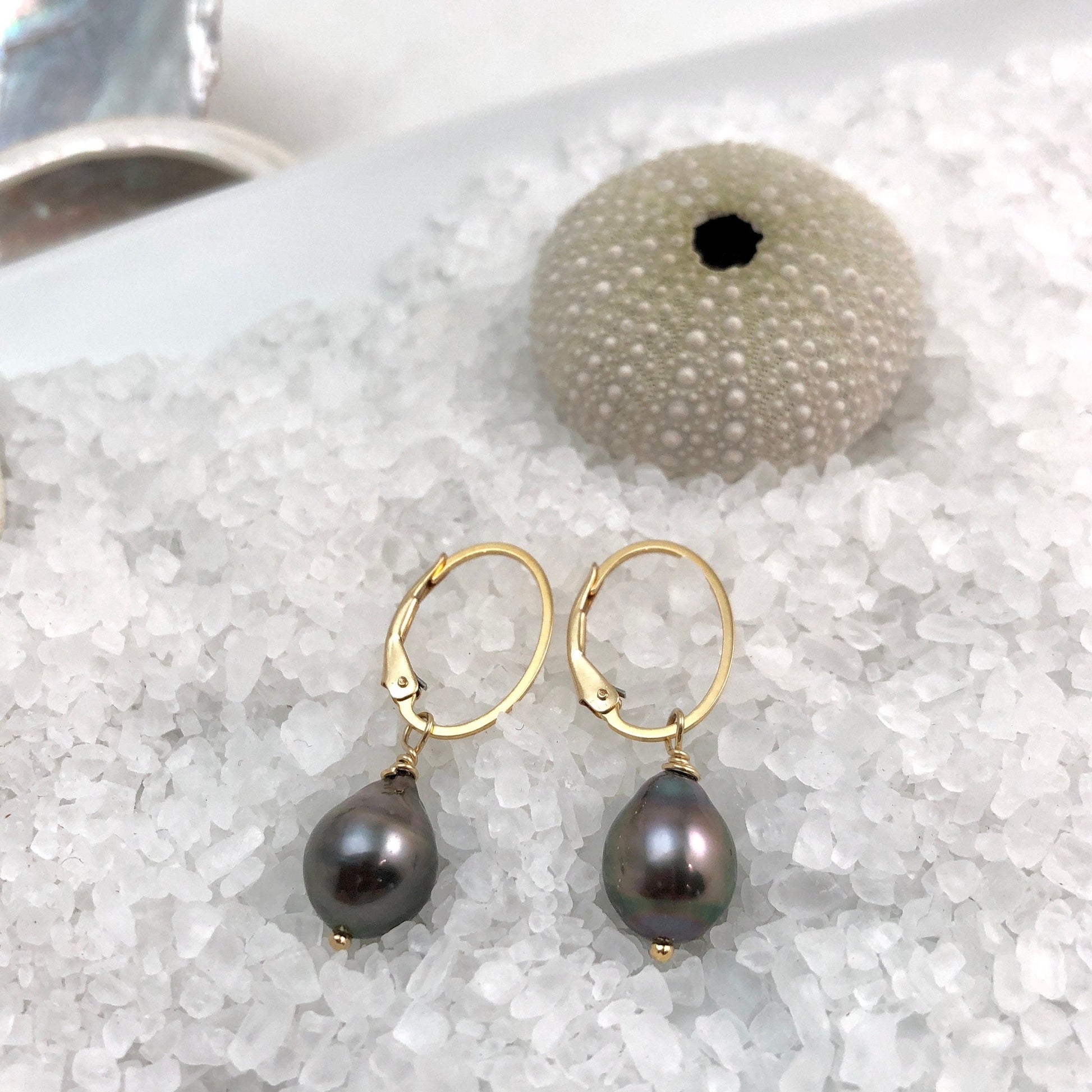 Tahitian Pearl Gift Set, Black Pearl Set