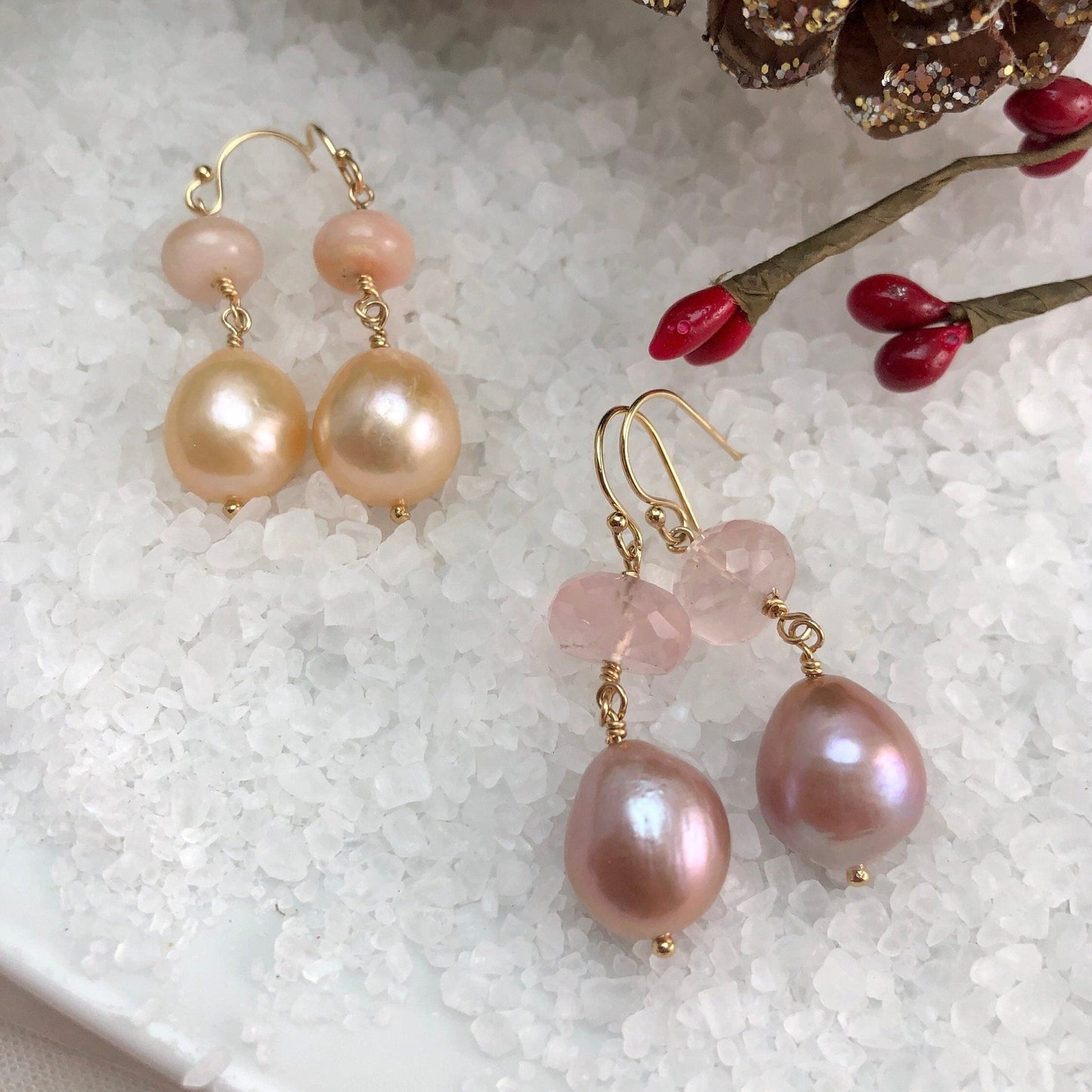 Baroque Pearl Earrings