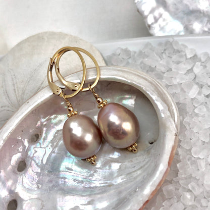 Pink Baroque Pearl Gift Set