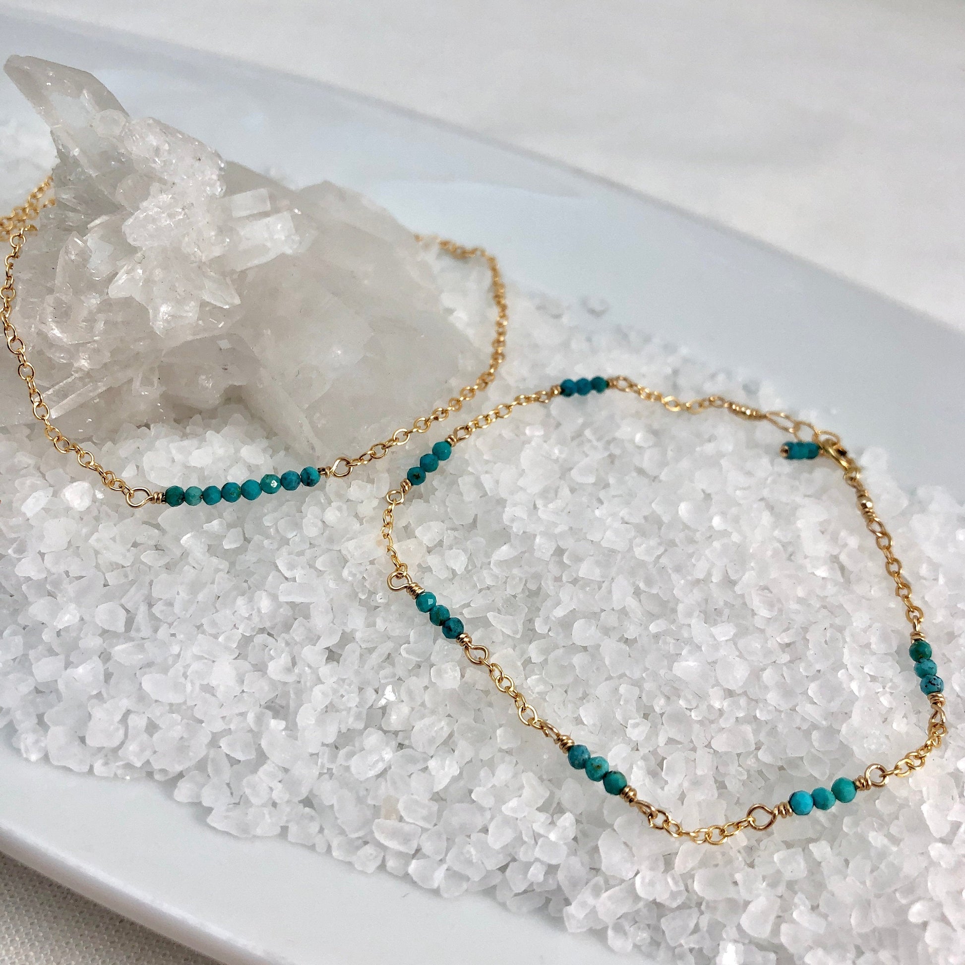 Turquoise Necklace & Bracelet Gift Set
