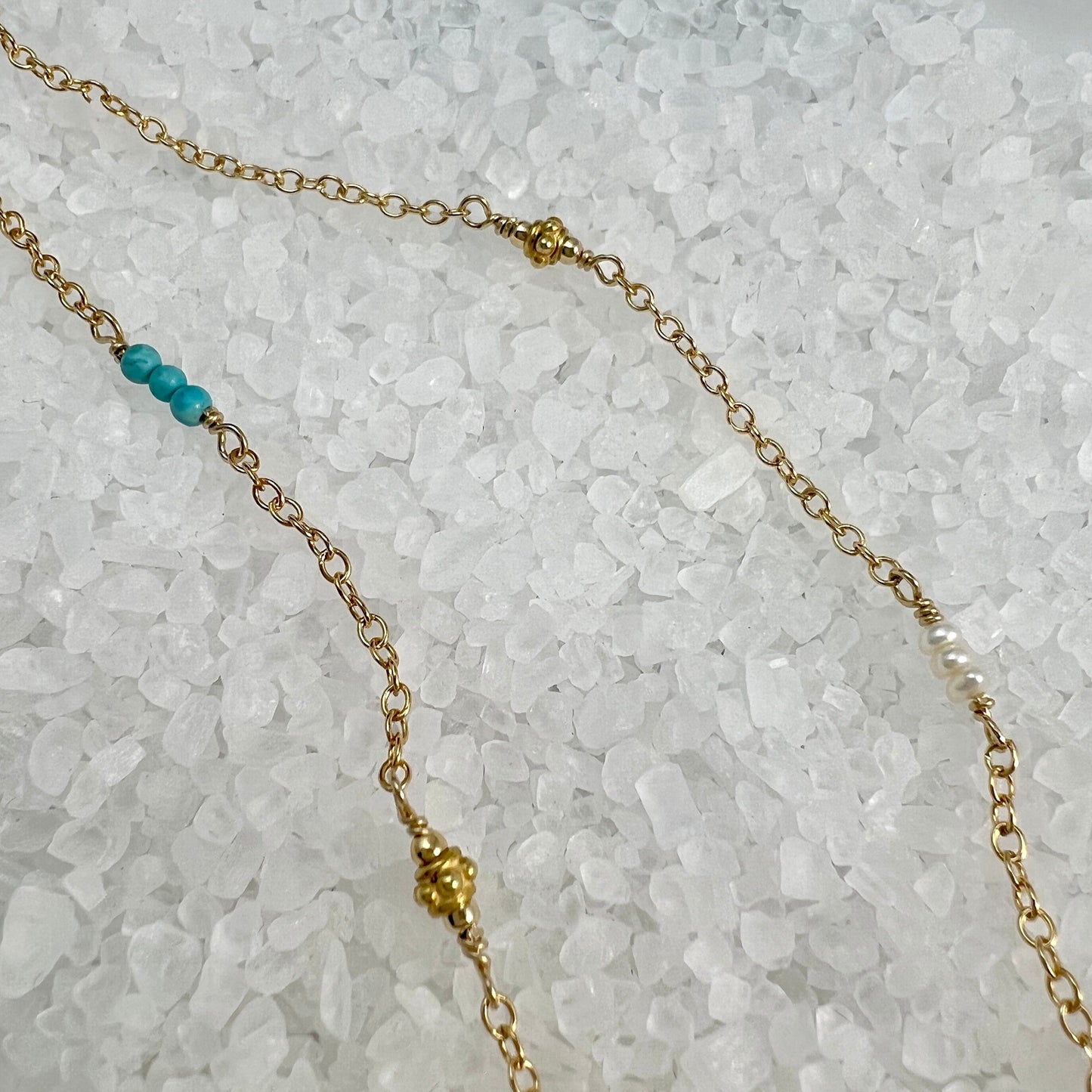 Sleeping Beauty Turquoise Drop Necklace