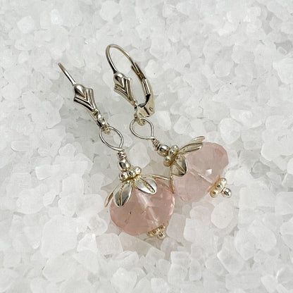 Rose Quartz Earrings