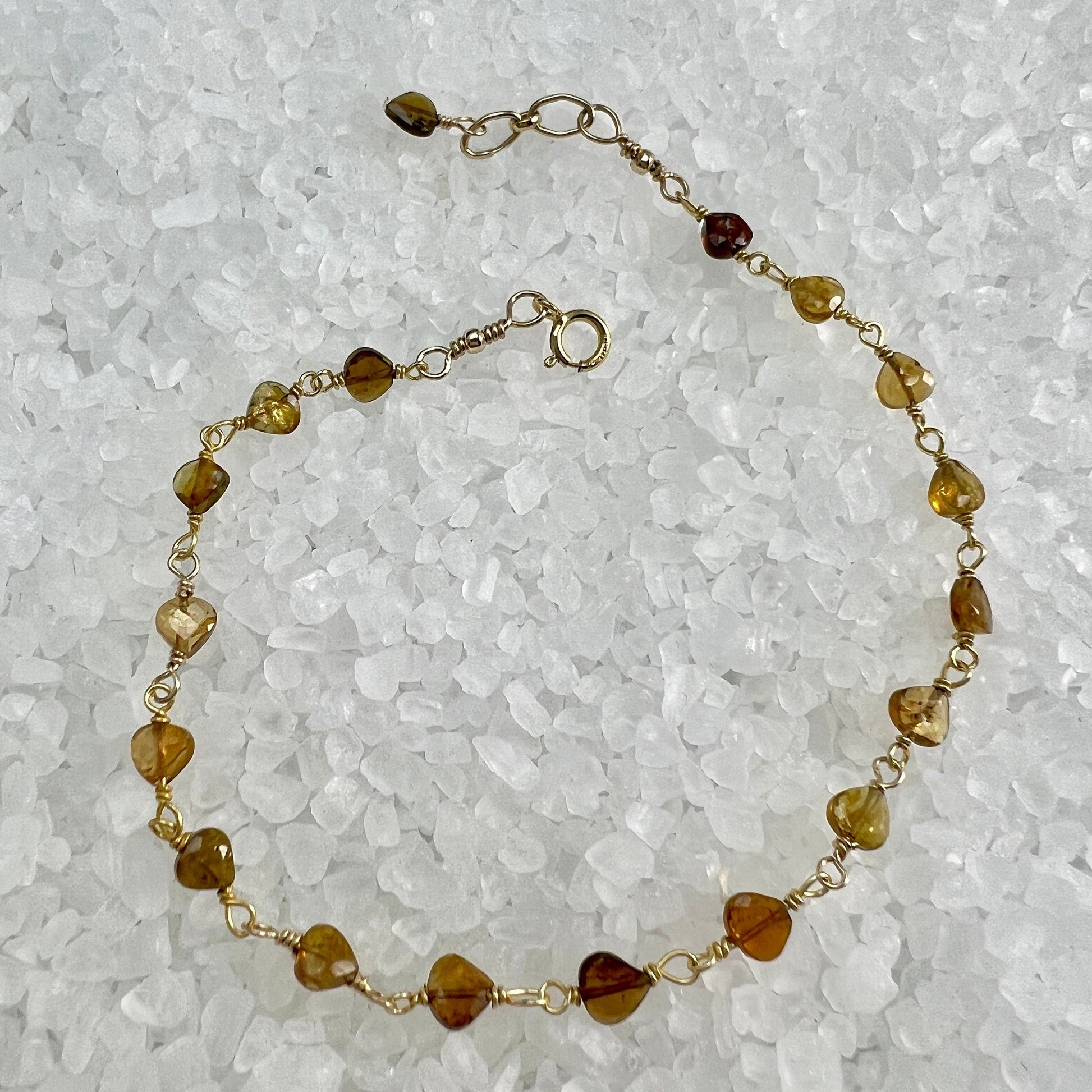 Tourmaline Heart Bracelet