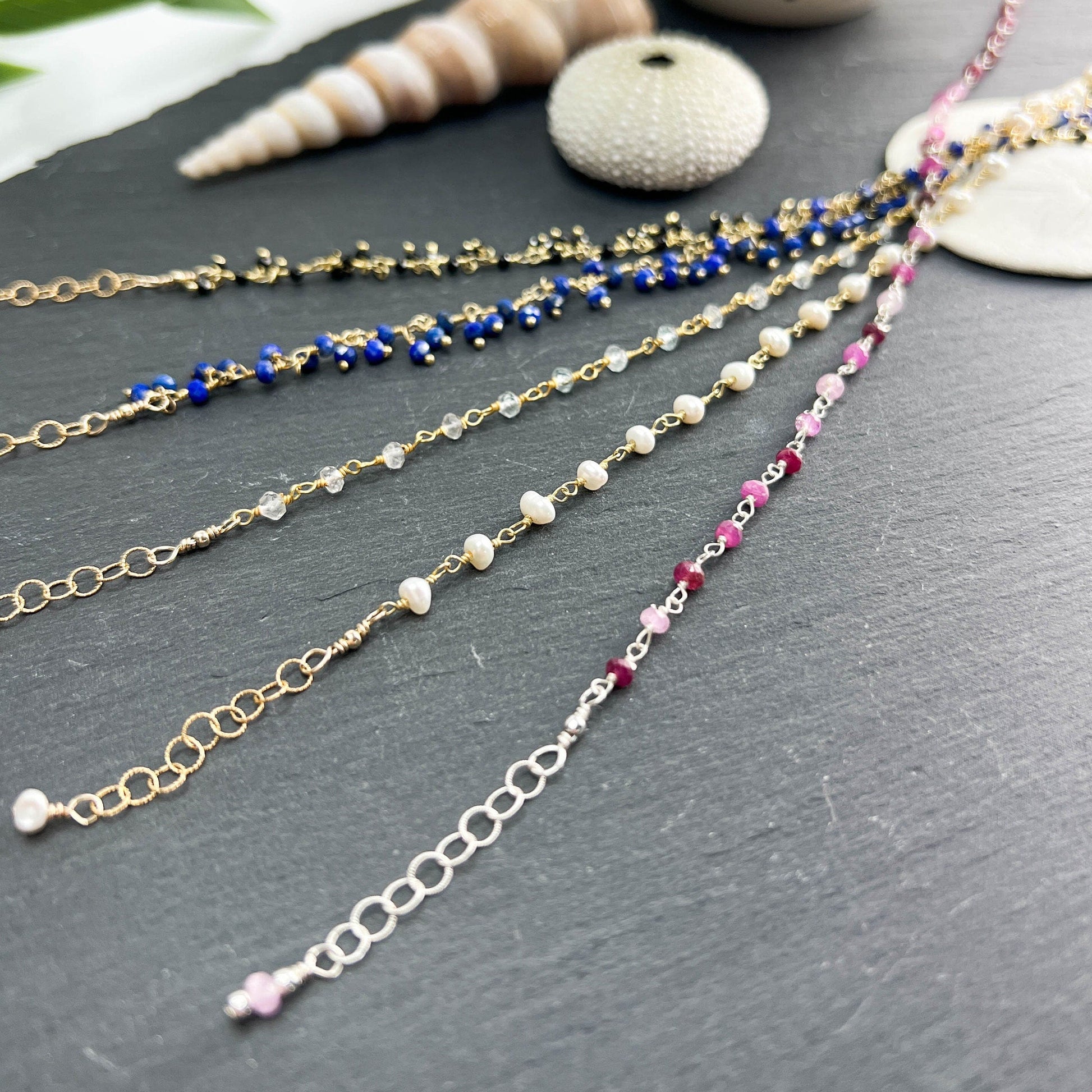 Ruby Anklet, Gemstone Anklet